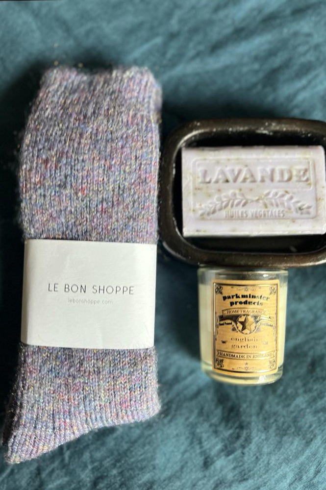 Le Bon Shoppe Margot Lavender Socks