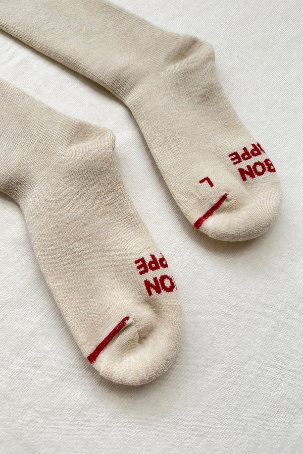 Le Bon Shoppe Camper Oatmeal Socks