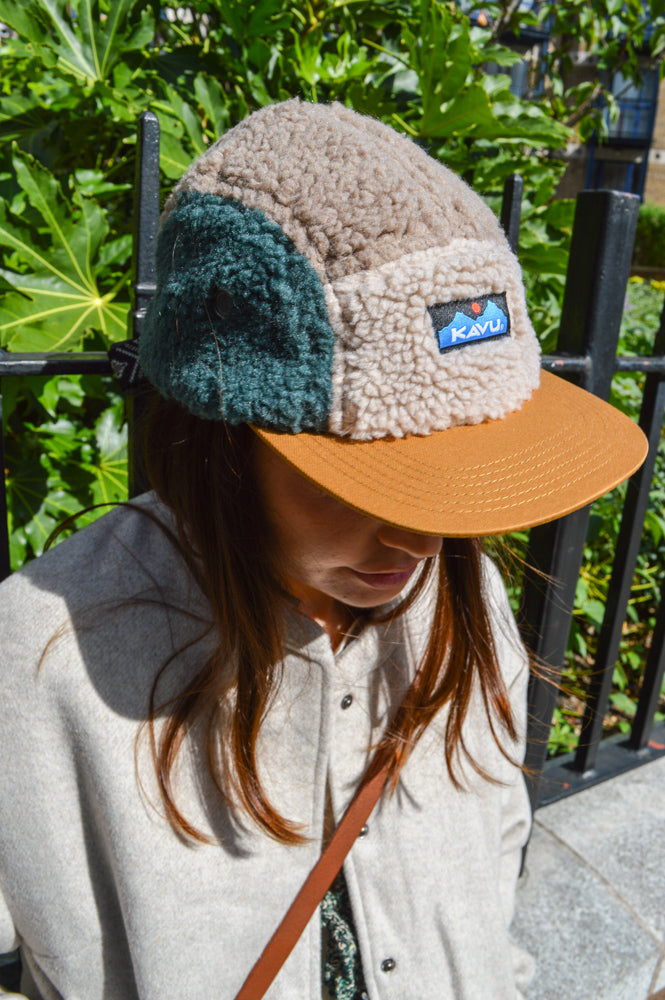 Kavu Fur Ball Fall Forest Camp Hat