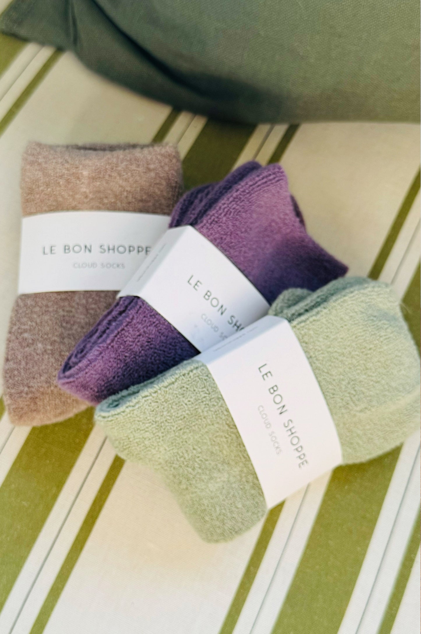 Le Bon Shoppe Cloud Plum Socks