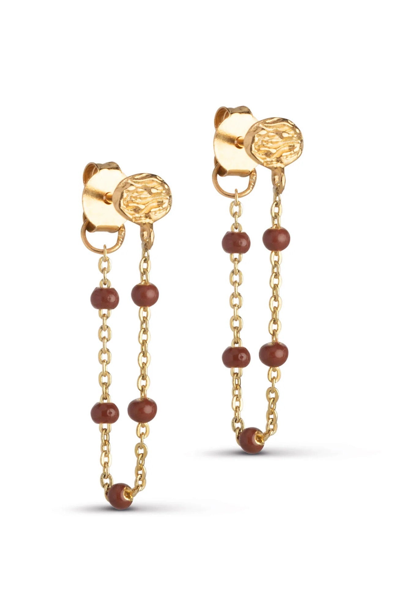 Enamel Copenhagen Lola Earrings in Copper