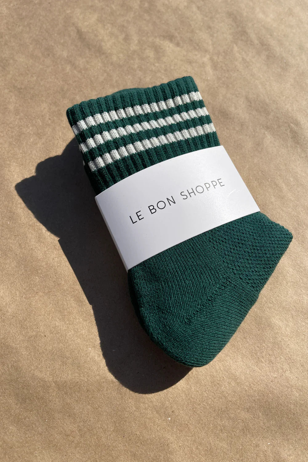 Le Bon Shoppe Girlfriend Hunter Green Socks