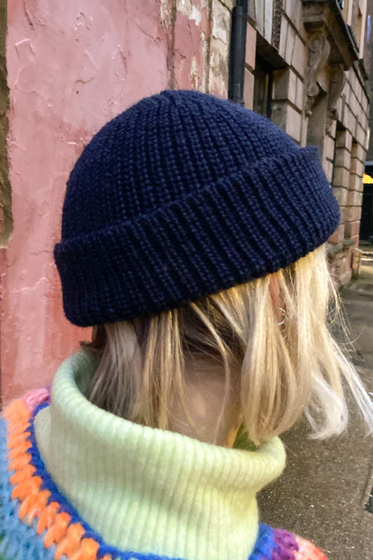 Rock + Ruby Walter Midnight Blue Wool Hat