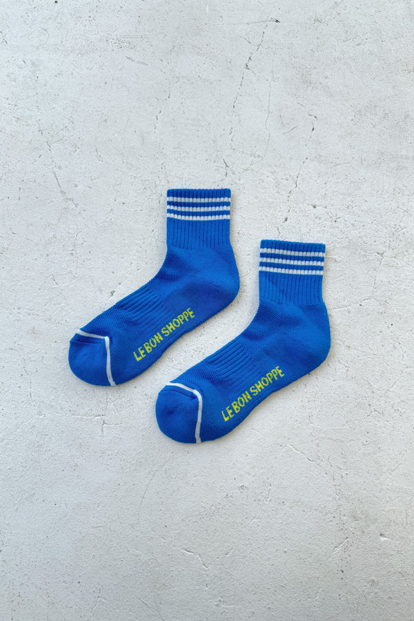 Le Bon Shoppe Girlfriend Royal Blue Socks