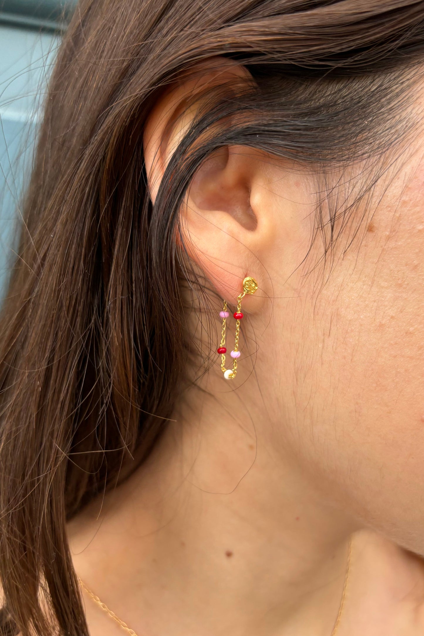 Enamel Copenhagen Lola Earrings in Rosie