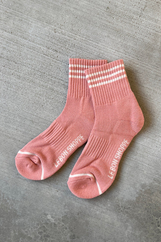 Le Bon Shoppe Girlfriend Salmon Socks