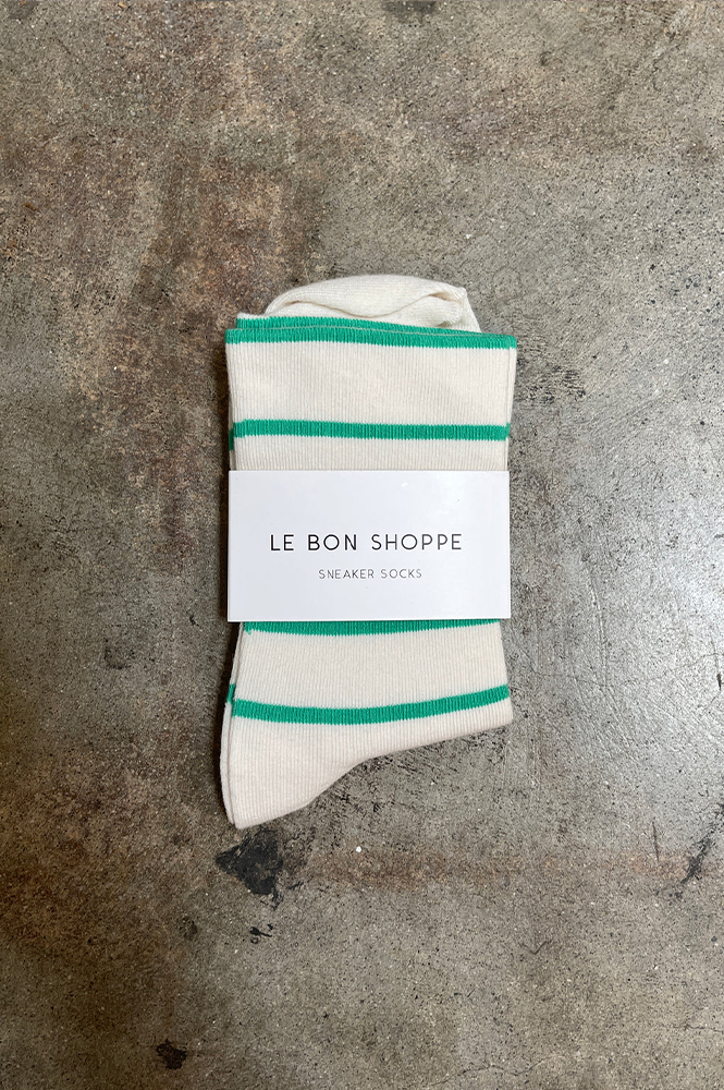 Le Bon Shoppe Wally Irish Green Sneaker Socks