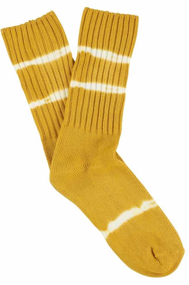 Escuyer Women Mustard Dyed Socks