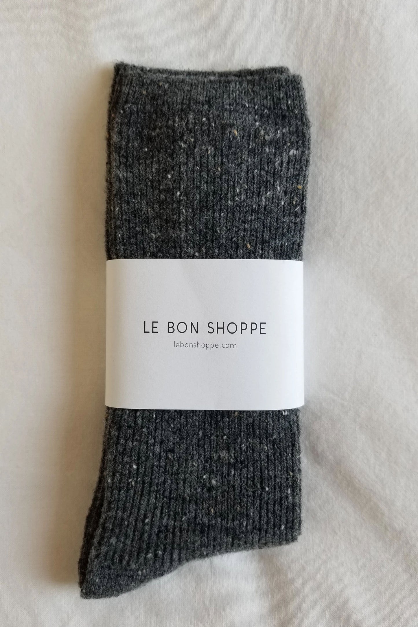 Le Bon Shoppe Snow Charcoal Socks