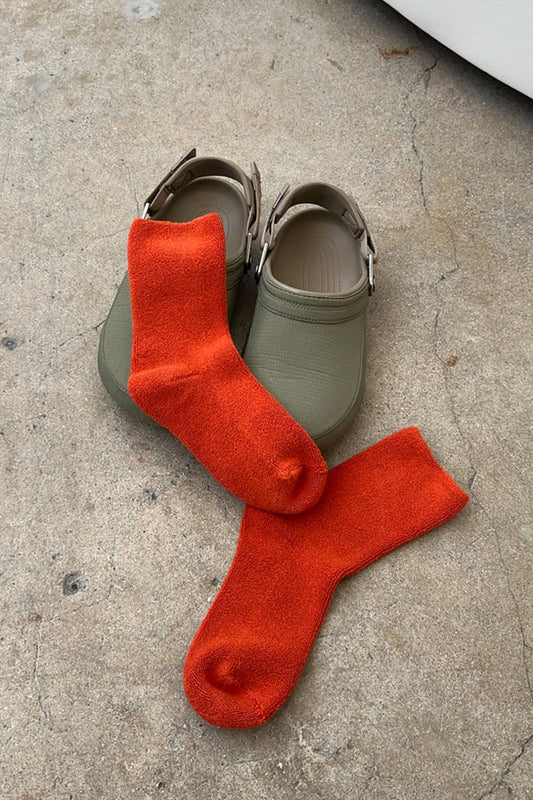 Le Bon Shoppe Cloud Burnt Orange Socks