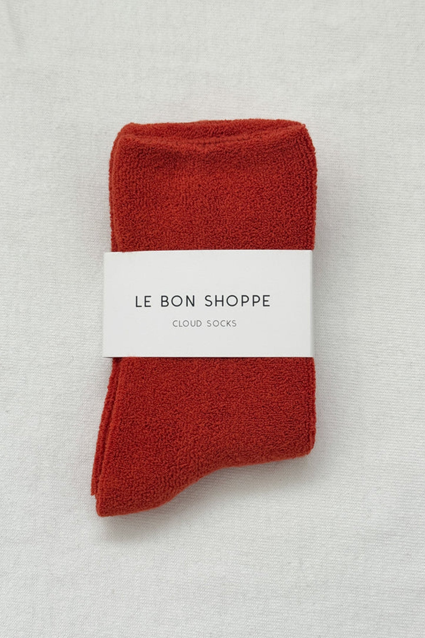 Le Bon Shoppe Cloud Burnt Orange Socks