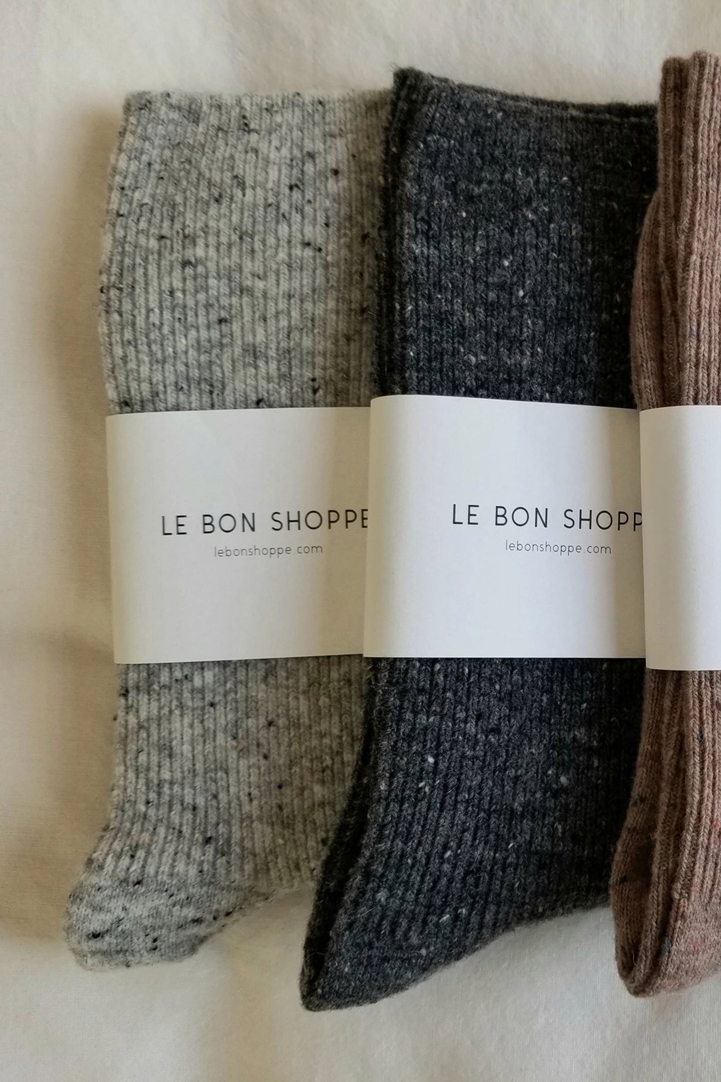 Le Bon Shoppe Snow Cookies & Cream Socks