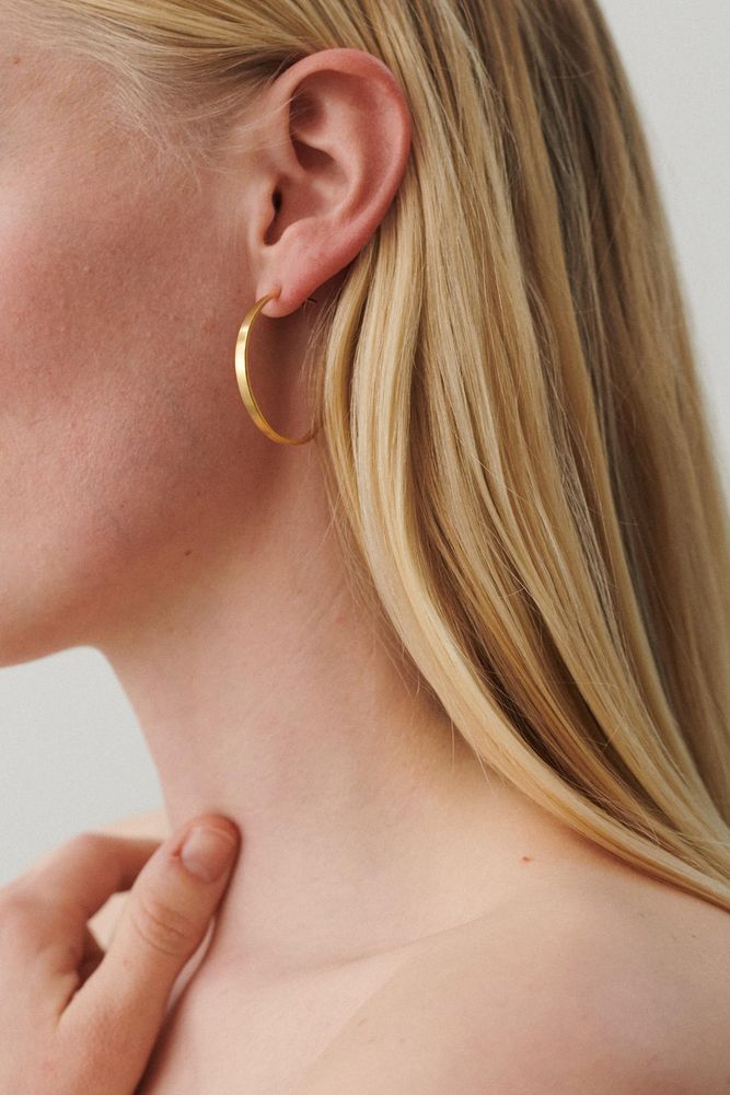 Pernille Corydon Eclipse Earrings in Gold