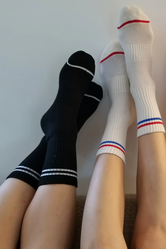 Le Bon Shoppe Boyfriend Noir Socks