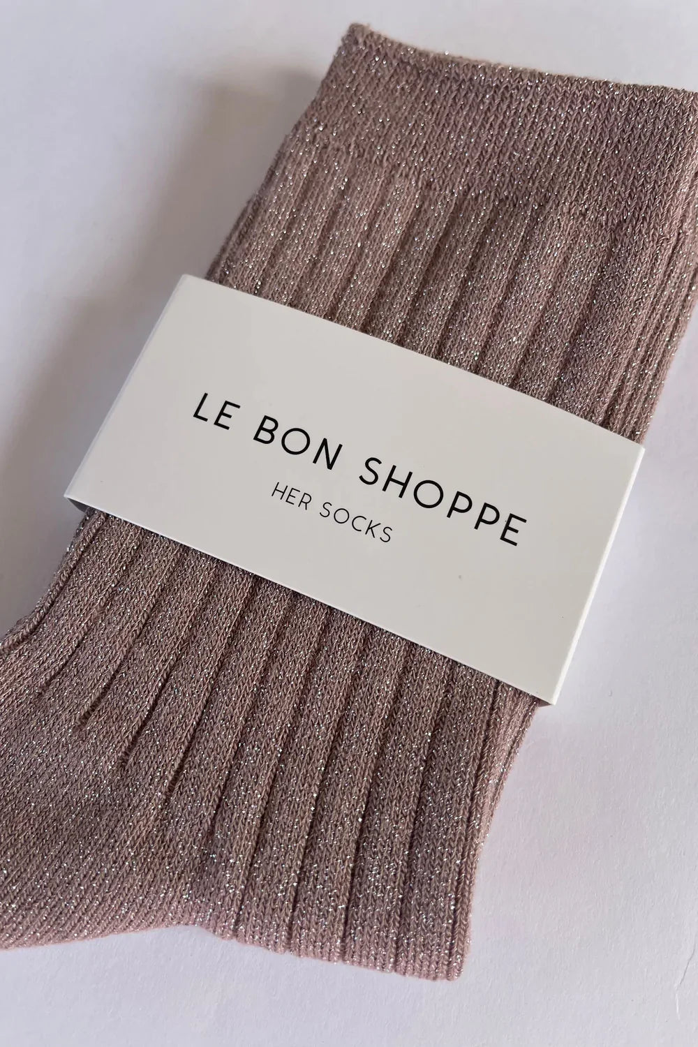 Le Bon Shoppe Her Jute Glitter Socks