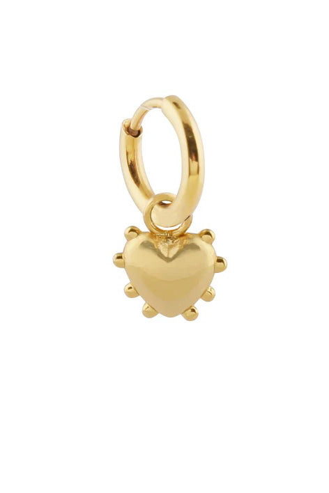 Sandralexandra Single Mini Milagros Heart Earring