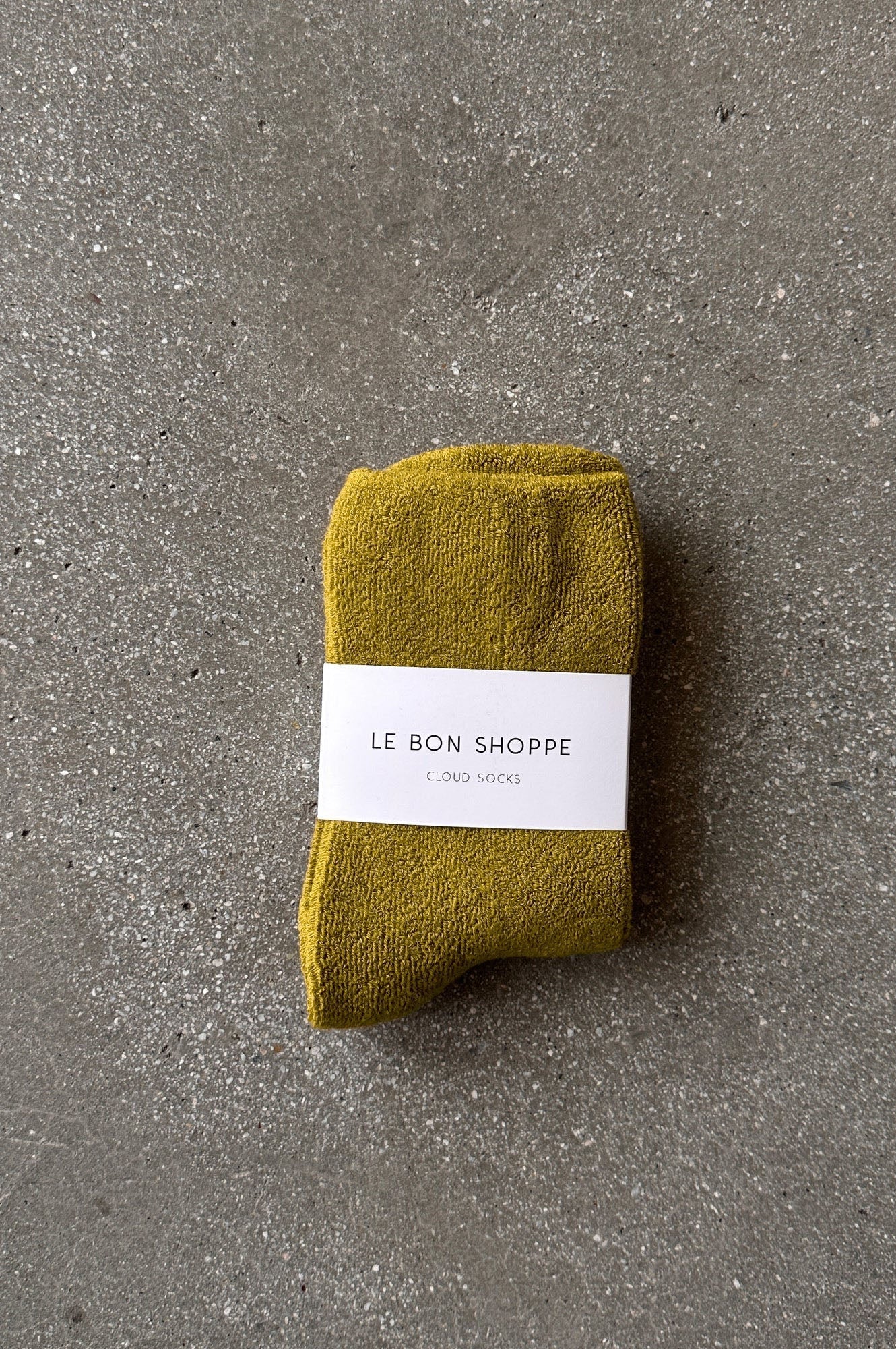 Le Bon Shoppe Cloud Green Olive Socks