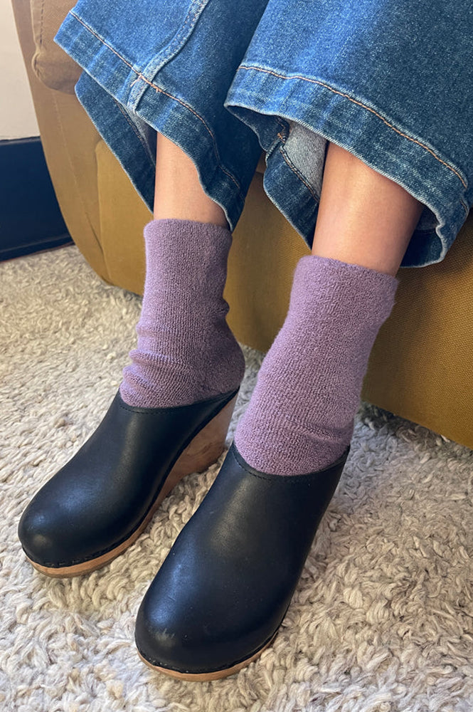 Le Bon Shoppe Cloud Plum Socks