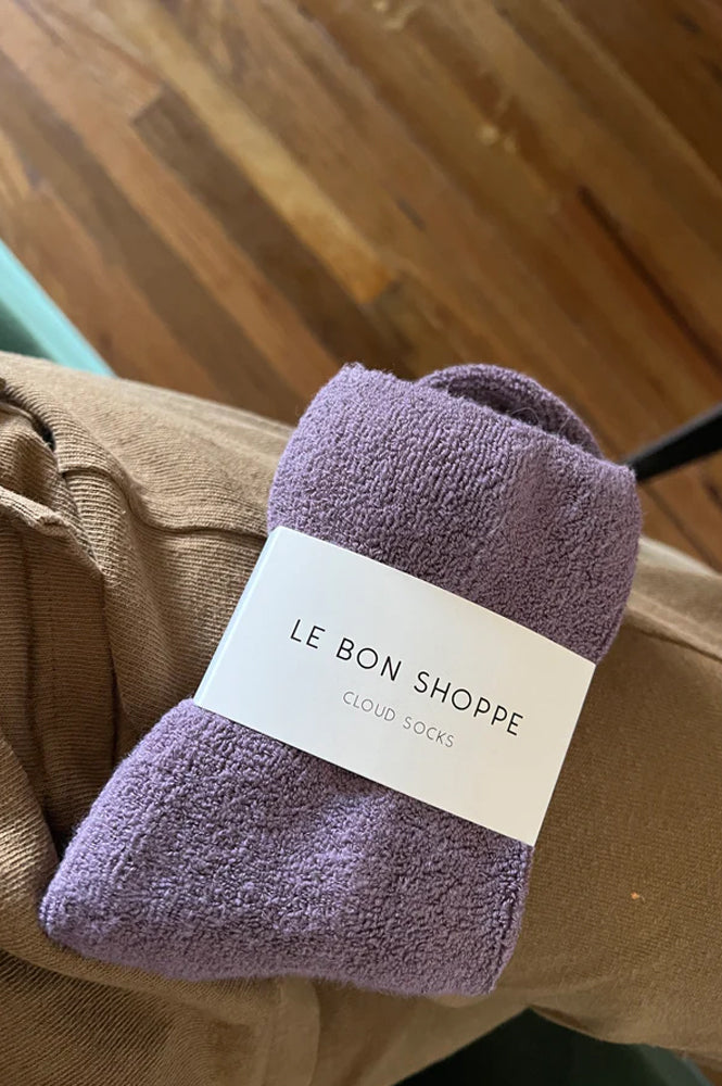 Le Bon Shoppe Cloud Plum Socks