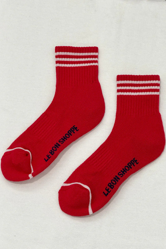 Le Bon Shoppe Girlfriend Scarlet Socks