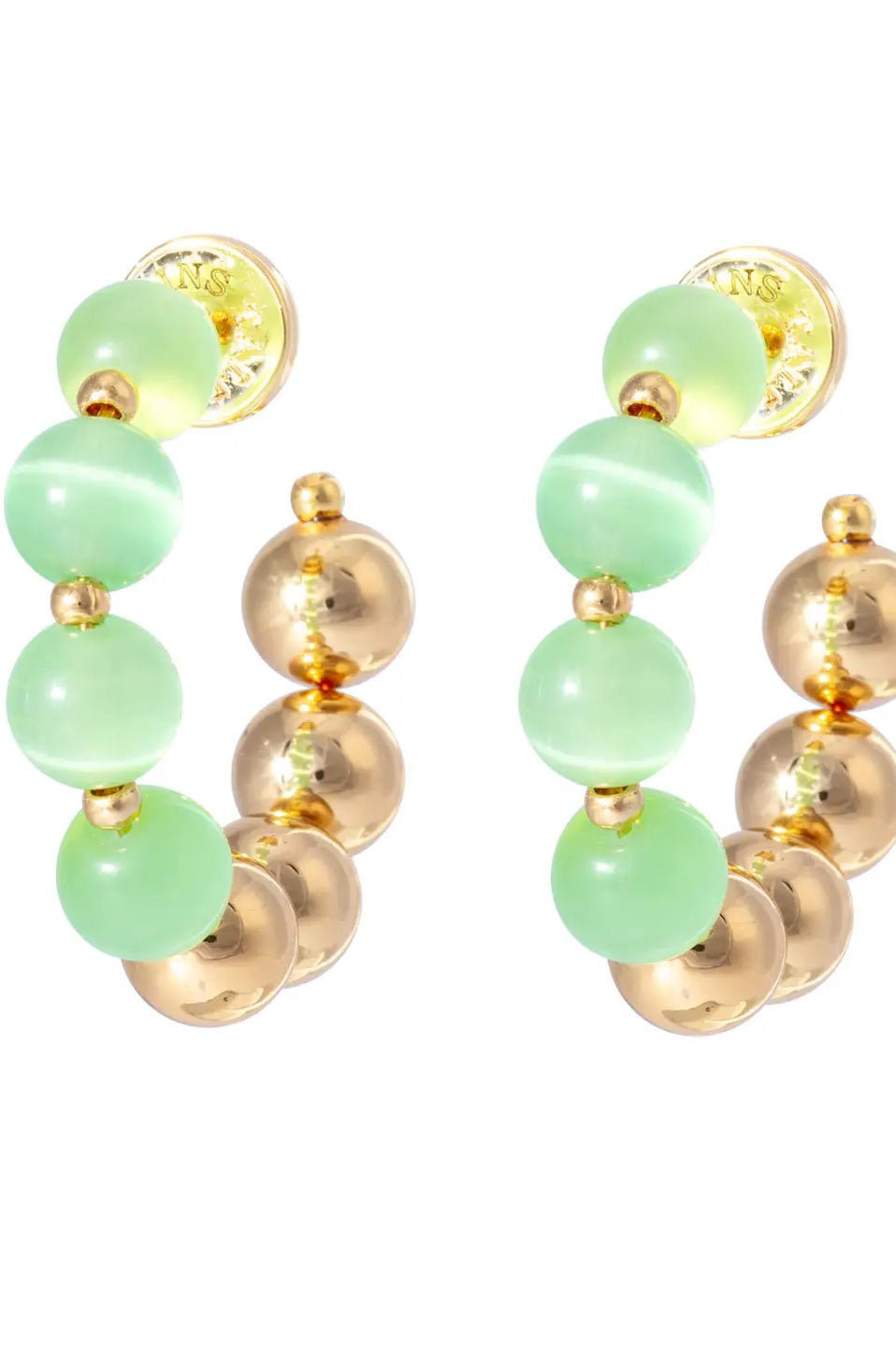 Talis Chains Tokyo Green Earrings