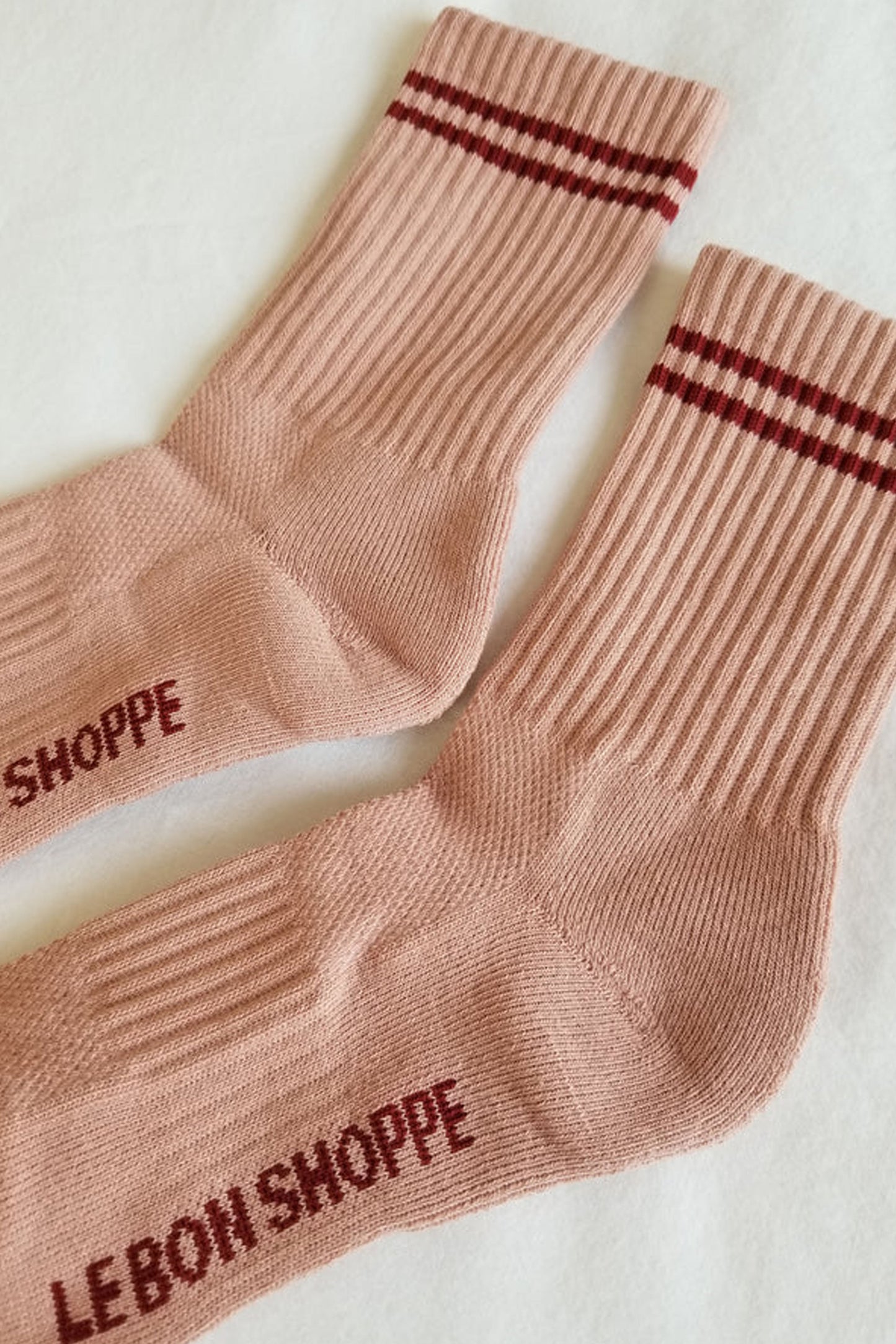 Le Bon Shoppe Boyfriend Vintage Pink Socks